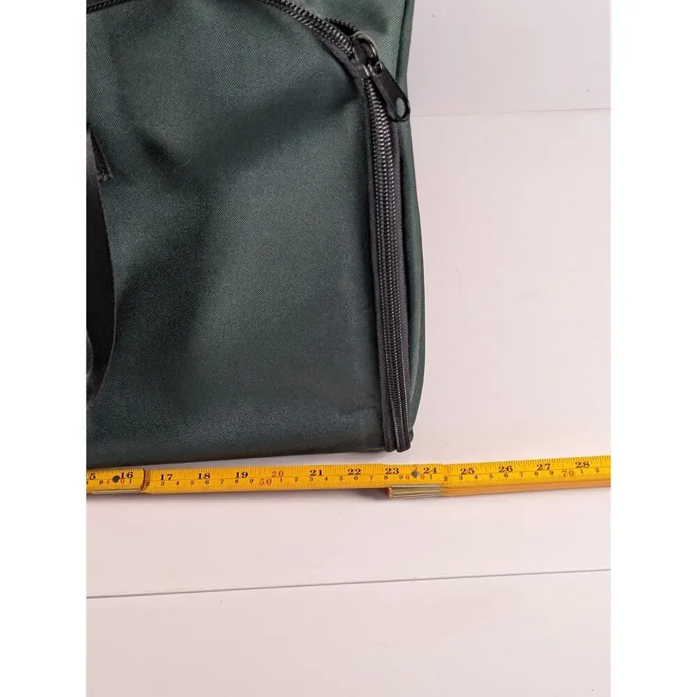 Halfday Garment Duffel Travel Bag Green Carry On Suit Garment Weekender 24